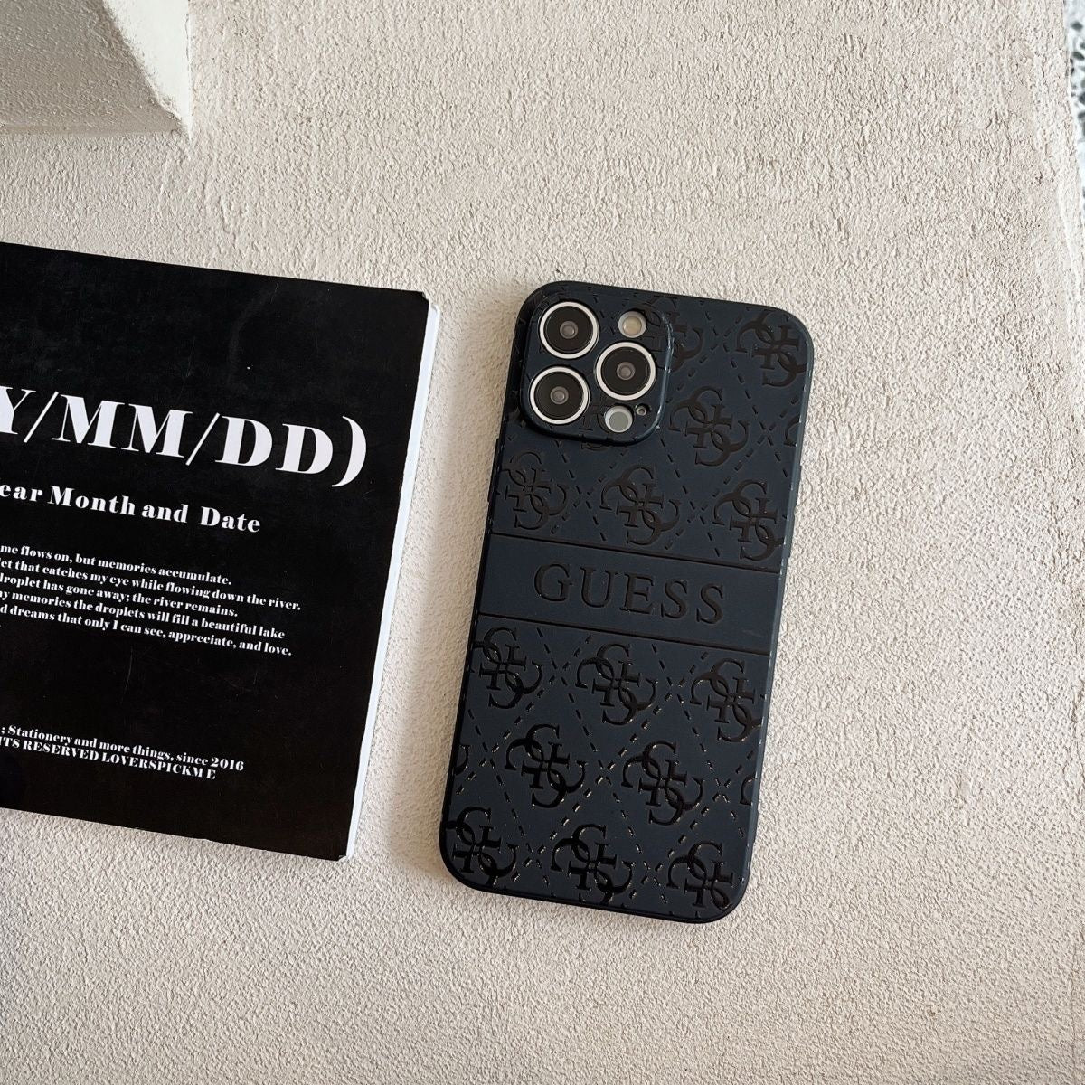 Black Design Phone Case For iPhone