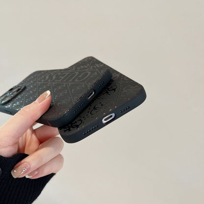 Black Design Phone Case For iPhone