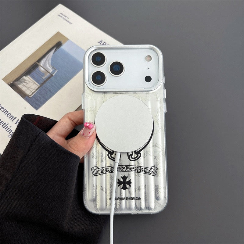 White MagSafe Phone Case For iPhone