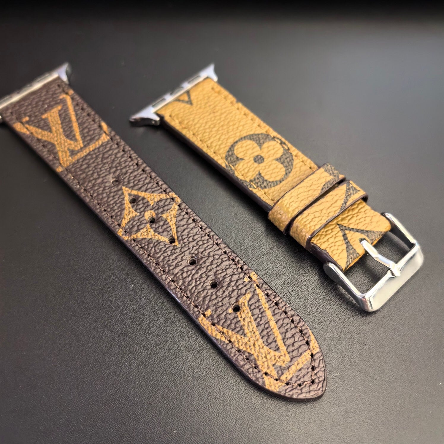 Mehrfarbige Lederarmbänder für die Apple Watch
