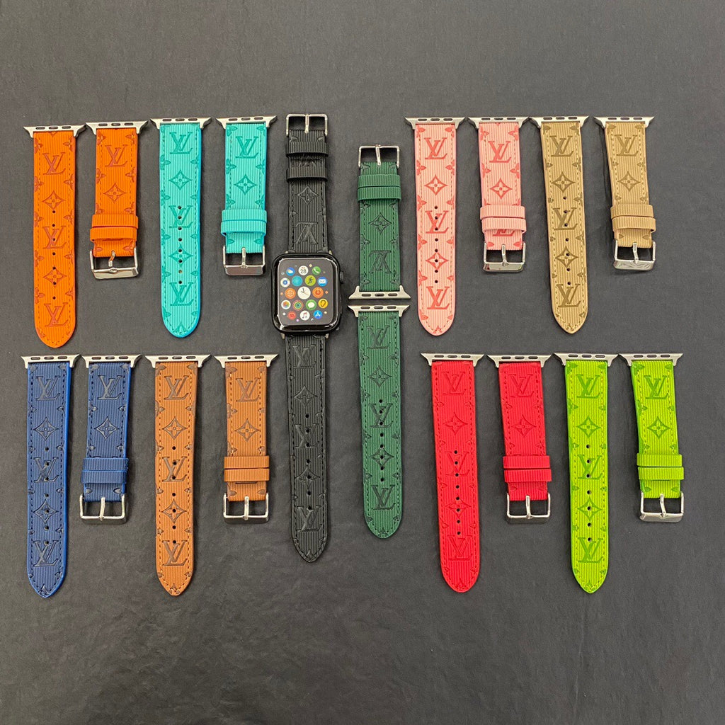 Regenbogen-Armbänder für die Apple Watch