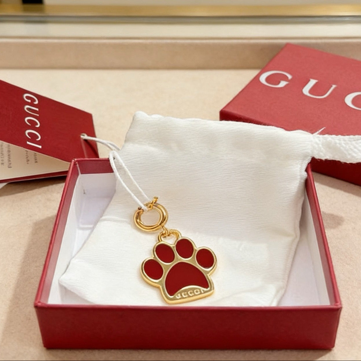 Cute Cat Claws Keychain Pendant