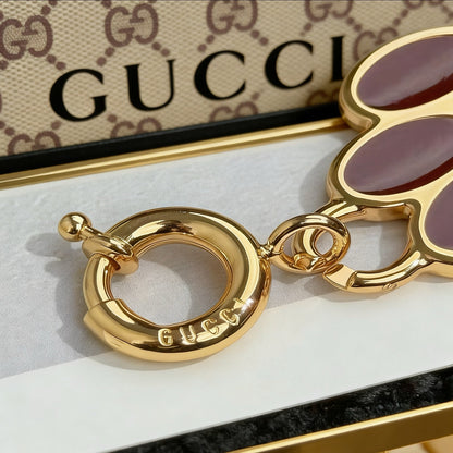 Ciondolo portachiavi con stampa nera