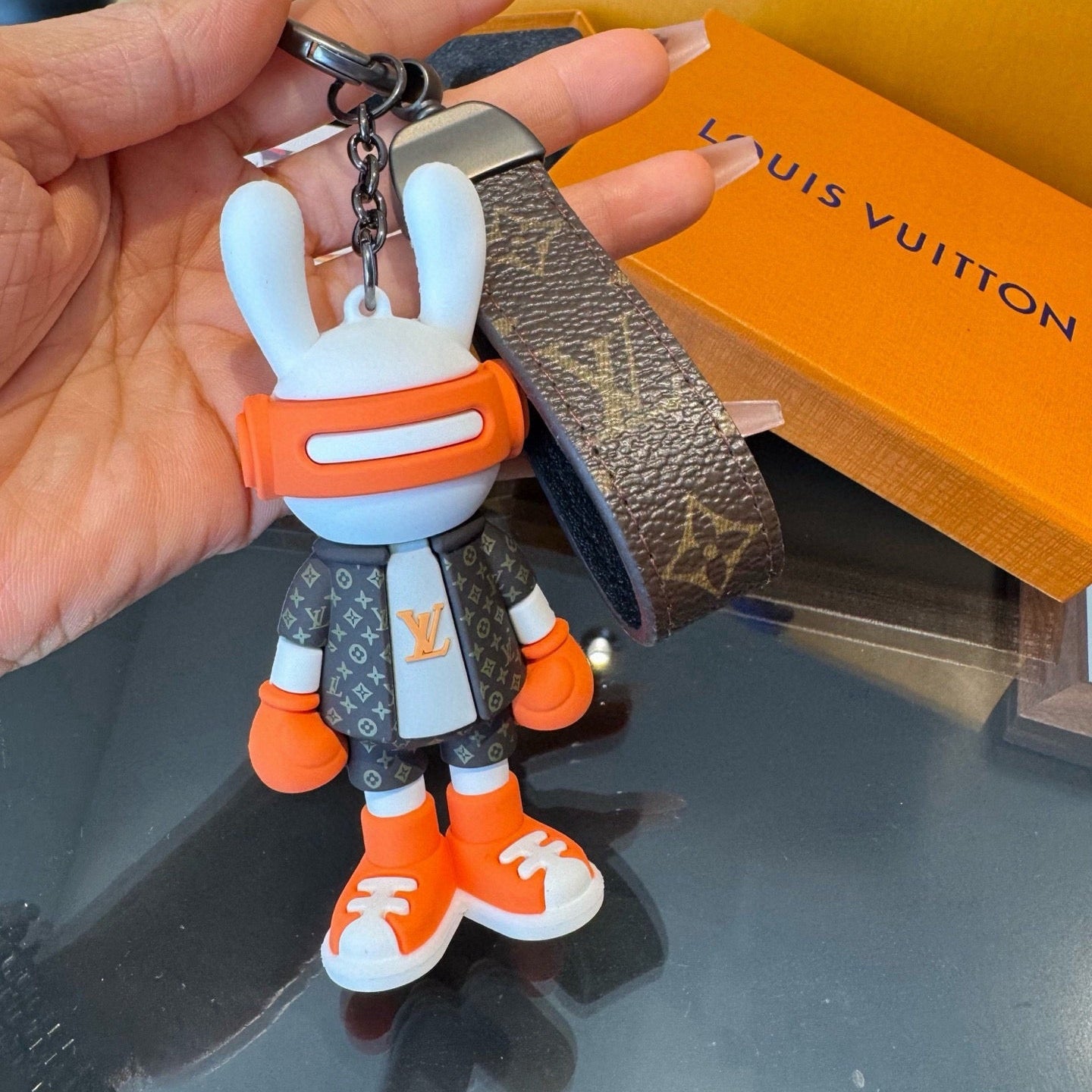 Nice Orange Keychain Pendant