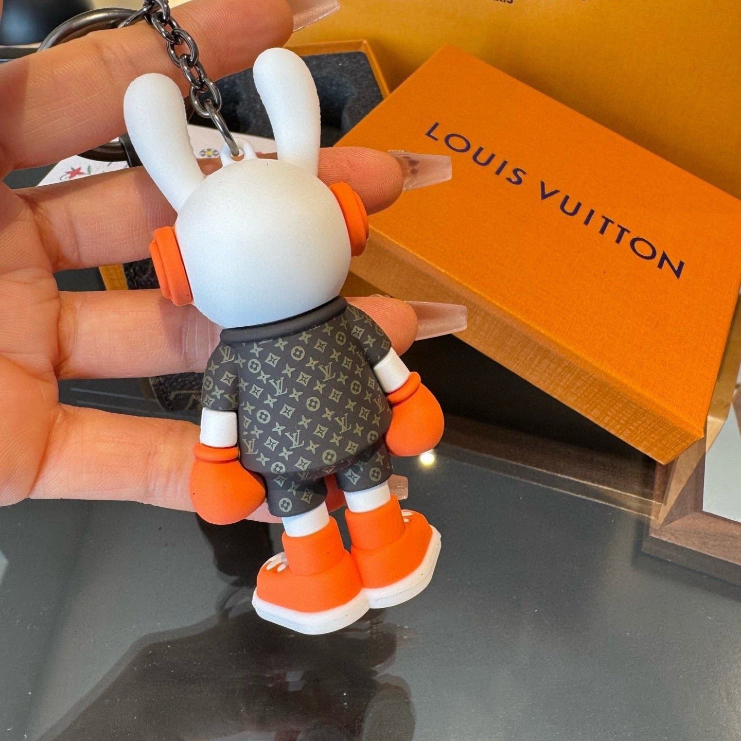 Nice Orange Keychain Pendant
