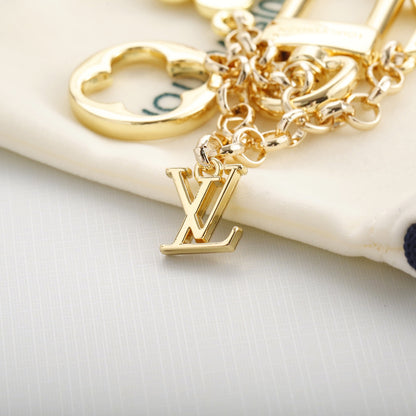 Schlüsselanhänger mit Blumenmotiv