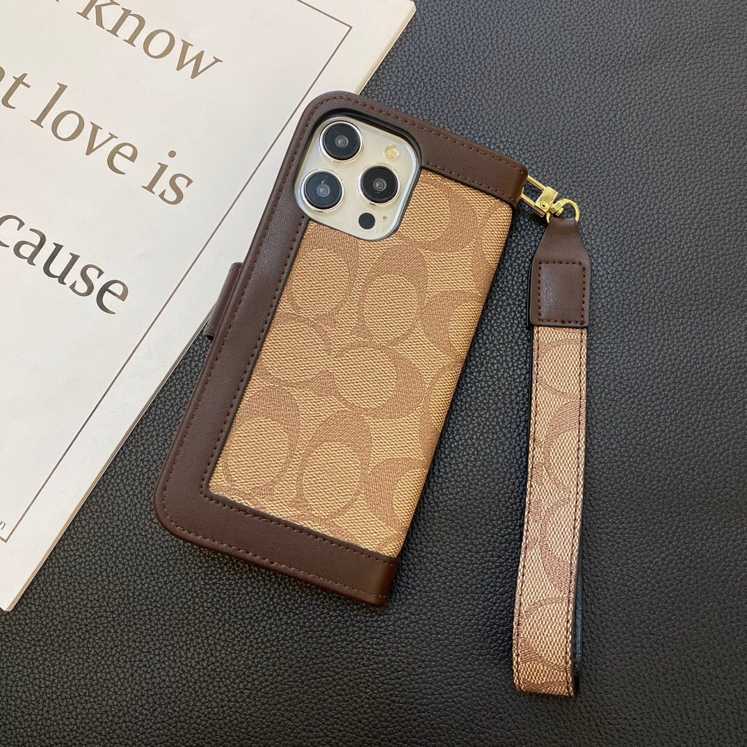 New Flip Leather Phone Case For iPhone