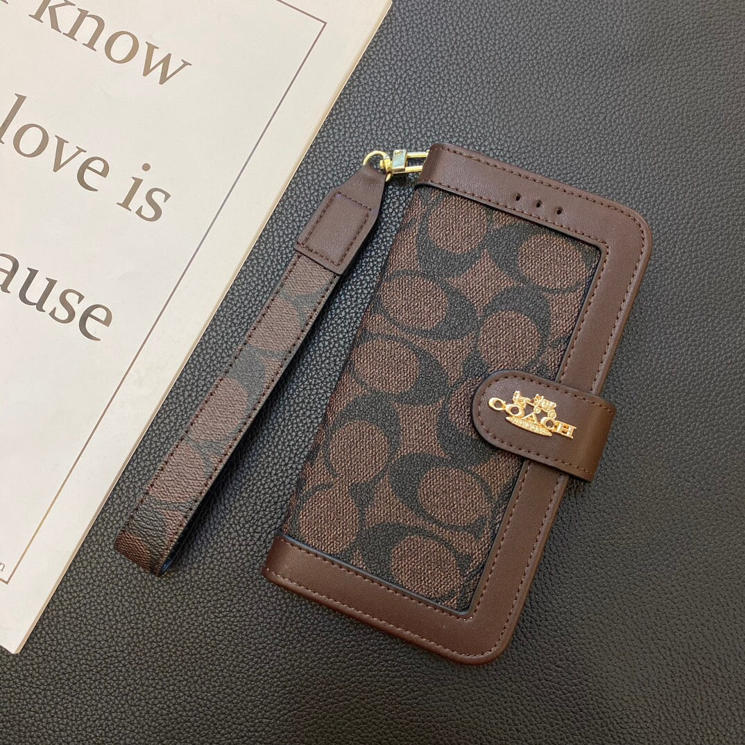 Neue Flip-Leder-Galaxy-Hülle für Samsung 
