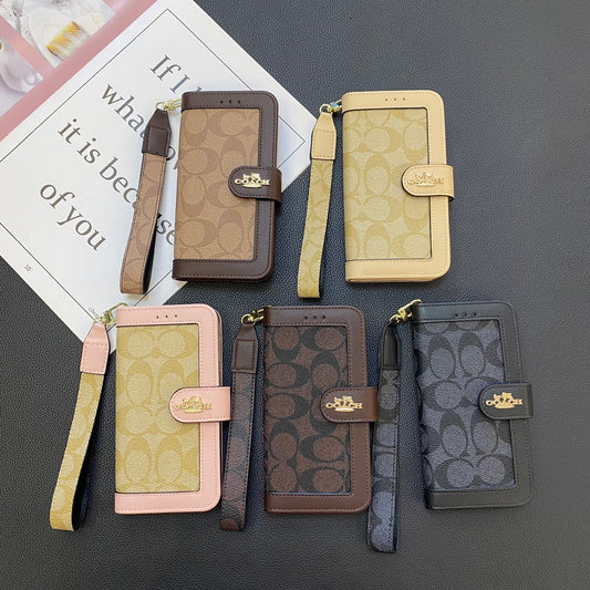 New Flip Leather Phone Case For iPhone