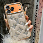 Silver Bling Design Phone Case For iPhone