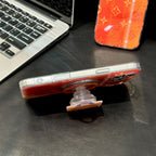 Orange MagSafe Design Phone Case For iPhone