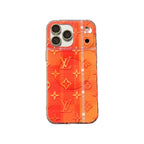 Orange MagSafe Design Phone Case For iPhone