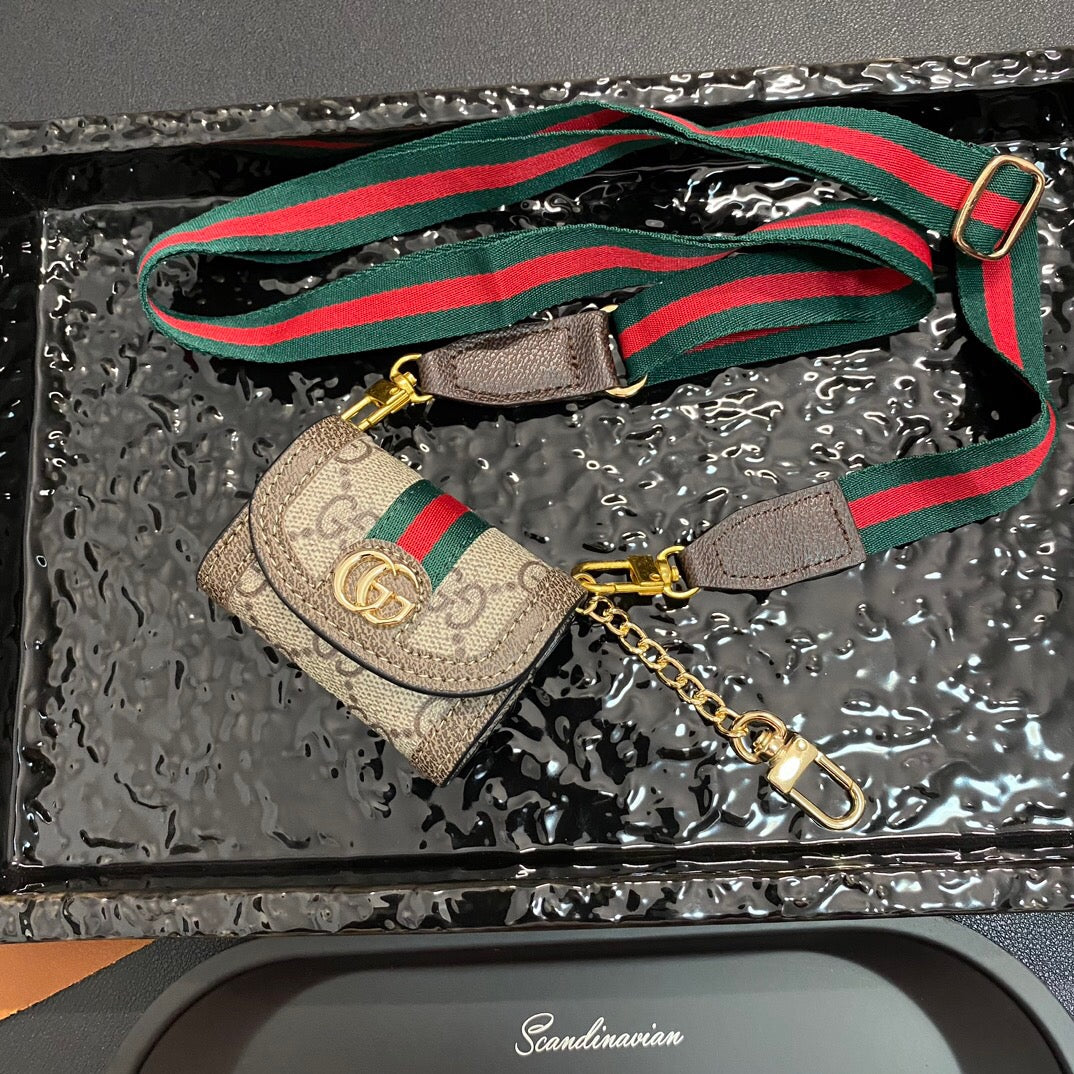 Modische, universelle Kopfhörerhülle mit Kette