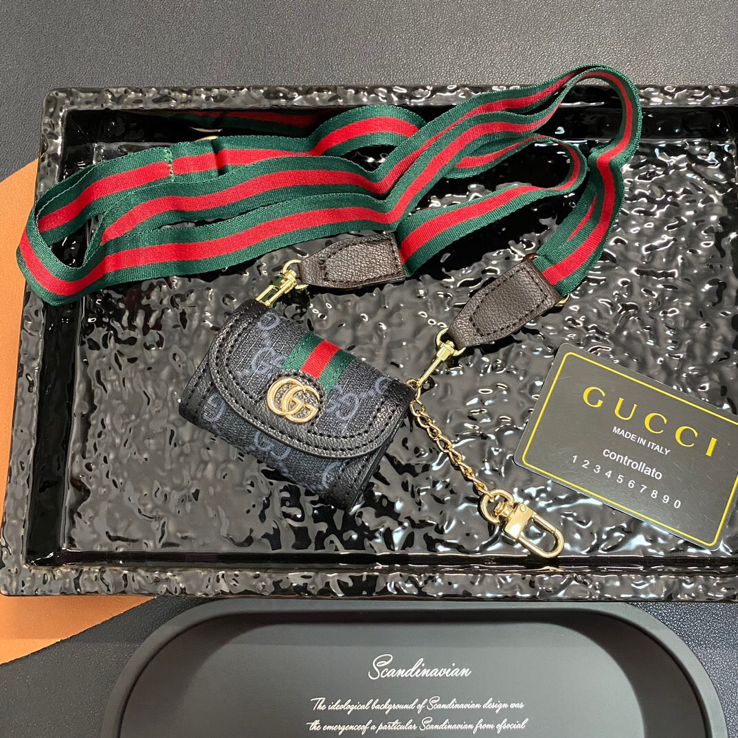 Modische, universelle Kopfhörerhülle mit Kette