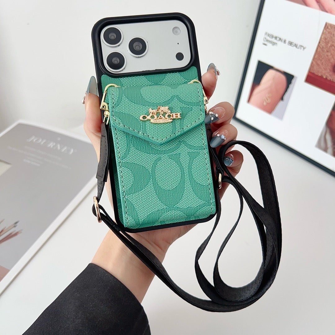 Leder Kartenhülle Galaxy Case für Samsung 