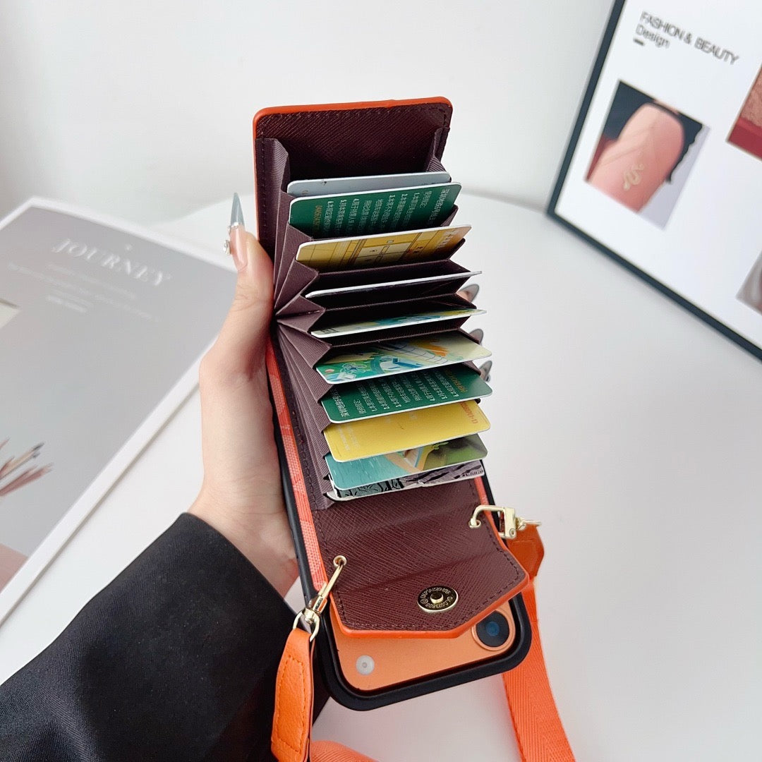 Leder Kartenhülle Galaxy Case für Samsung 