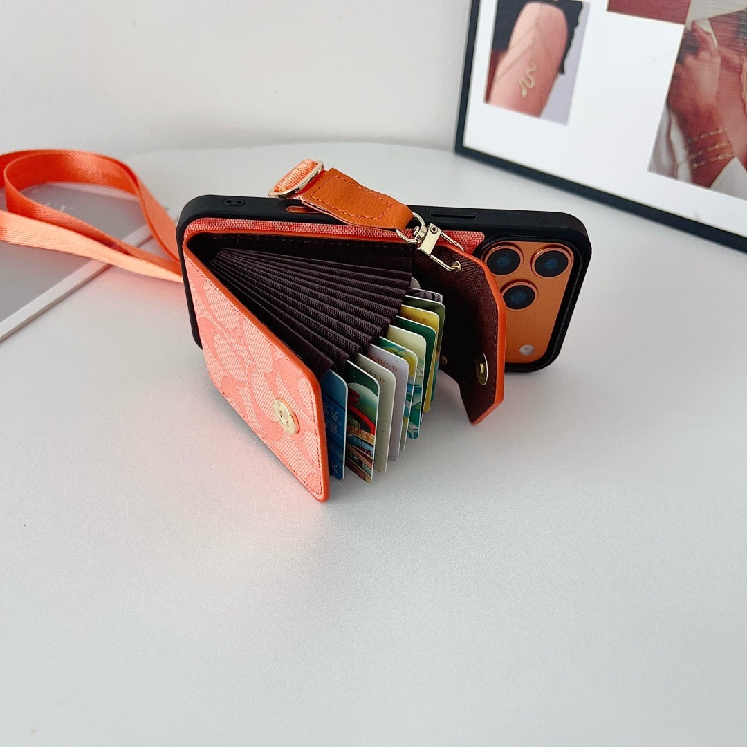Leder Kartenhülle Galaxy Case für Samsung 