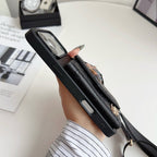 Leather Card Cover Phone Case For iPhone