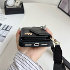 Leather Card Cover Phone Case For iPhone