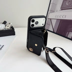 Leather Card Cover Phone Case For iPhone