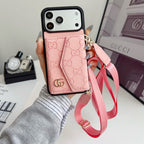 Leather Card Cover Phone Case For iPhone