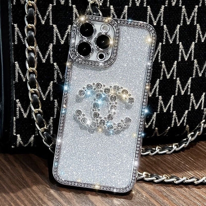 Bling Silver Phone Case For iPhone