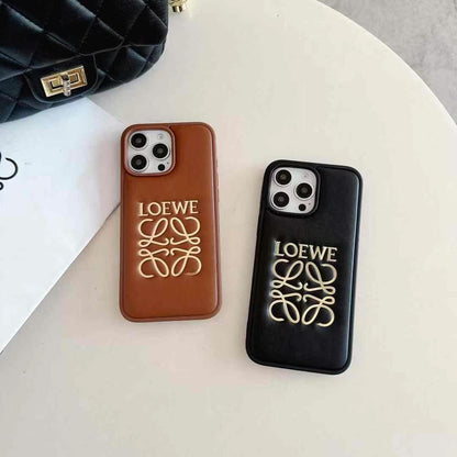 Printed Brown Phone Case For iPhone