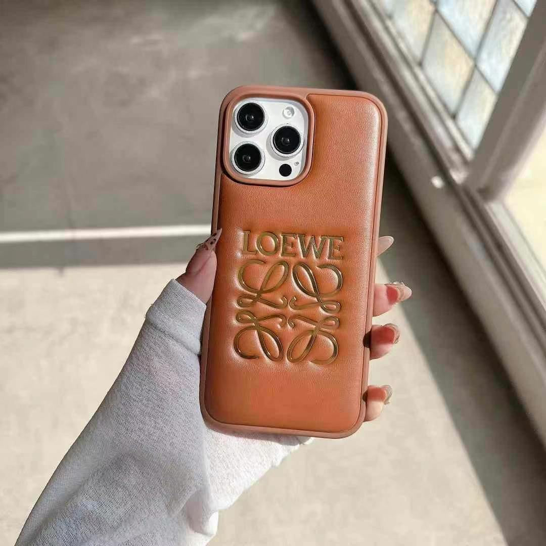 Printed Brown Phone Case For iPhone