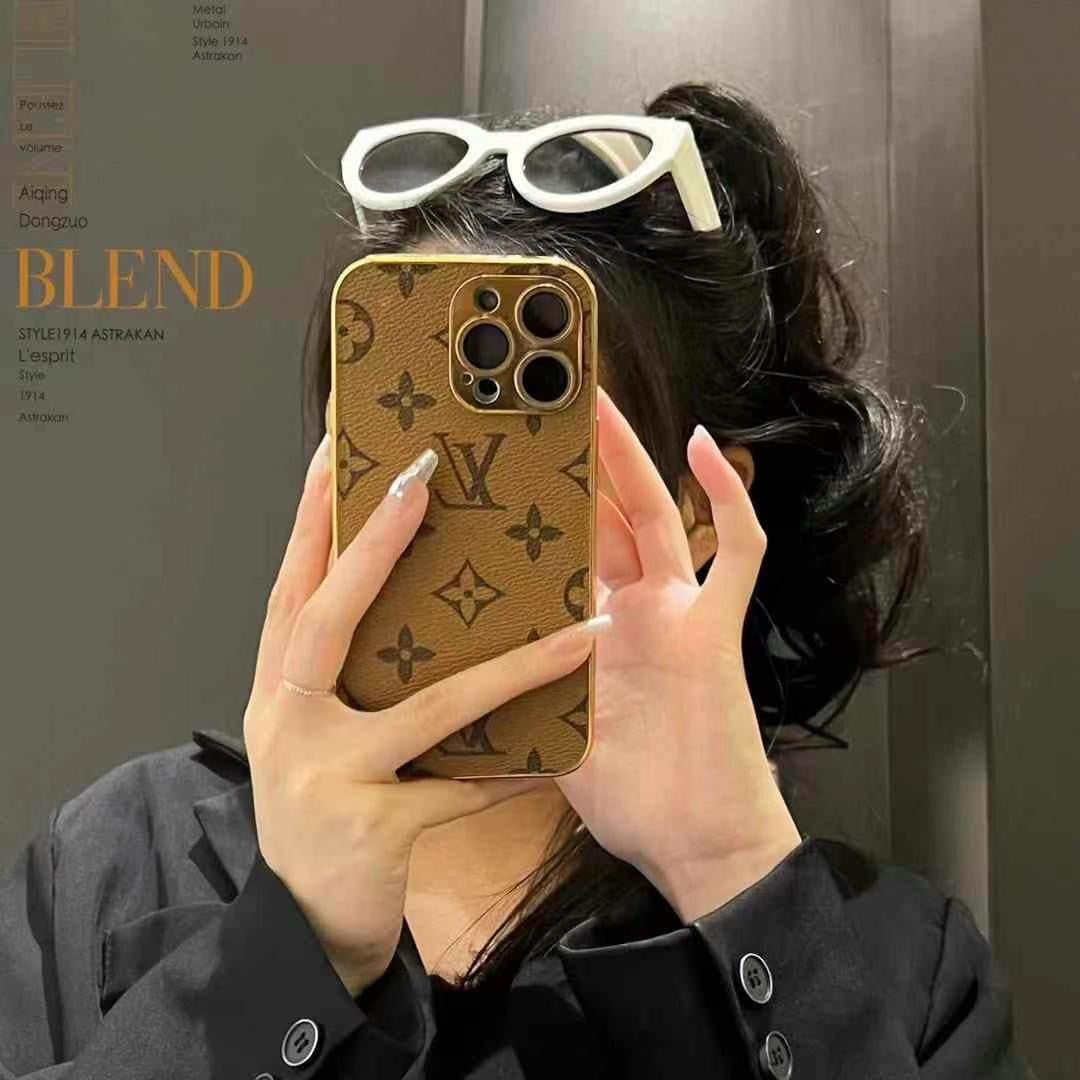 Custodia per telefono con pellicola per obiettivo classico per iPhone 