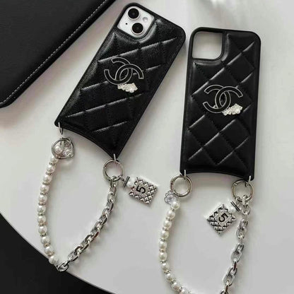 Pretty Black Phone Case For iPhone