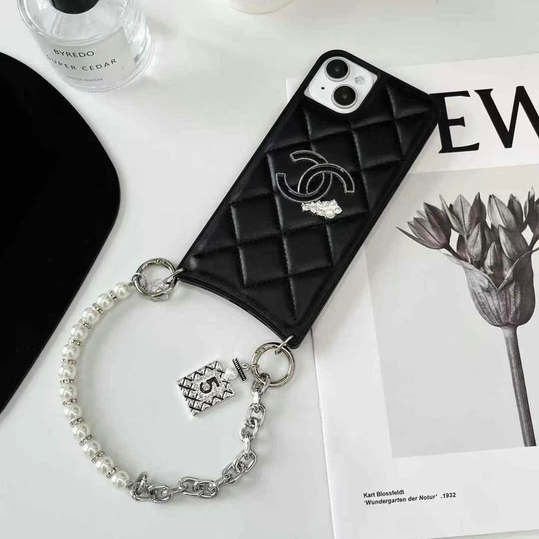 Pretty Black Phone Case For iPhone