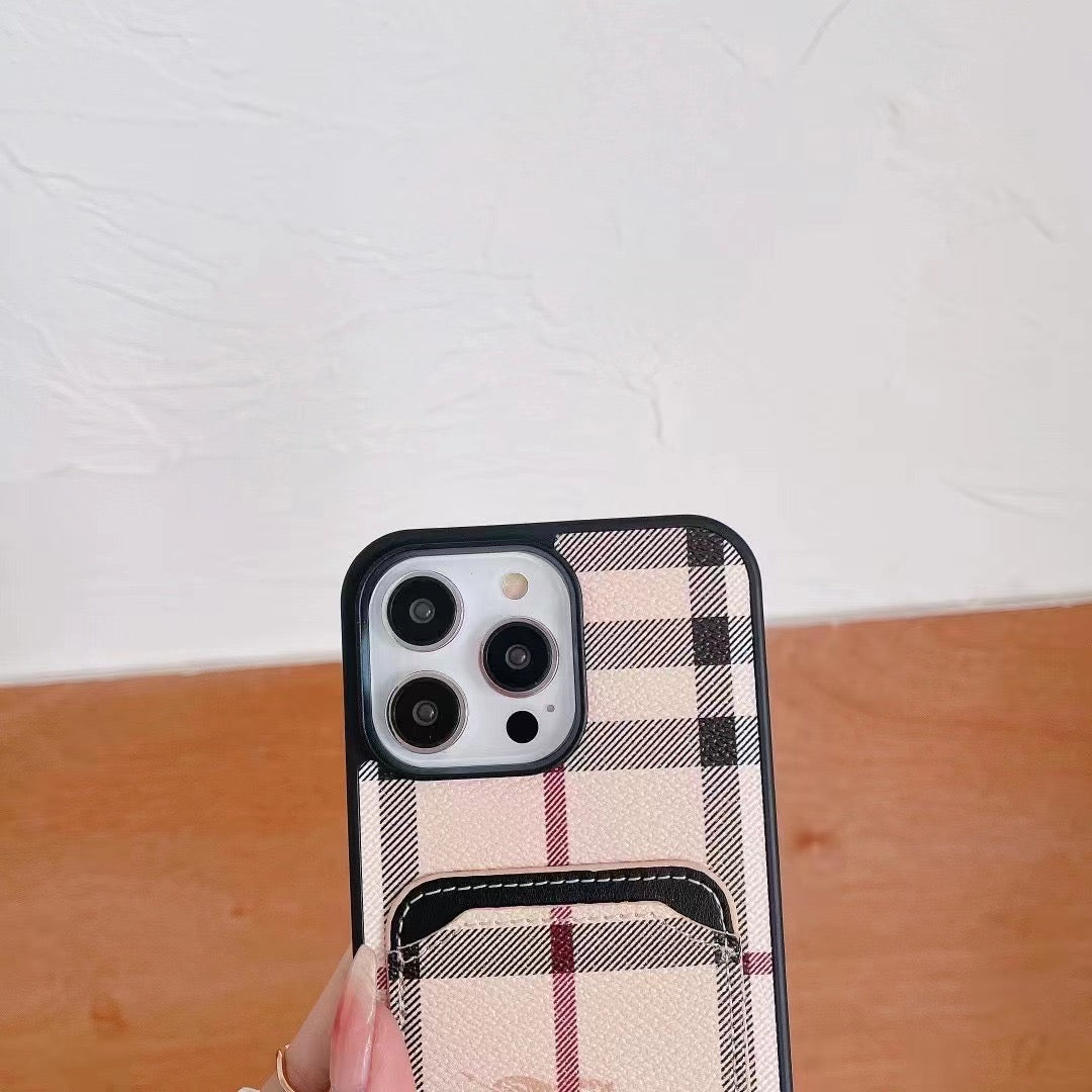 Beige Hard Phone Case For iPhone