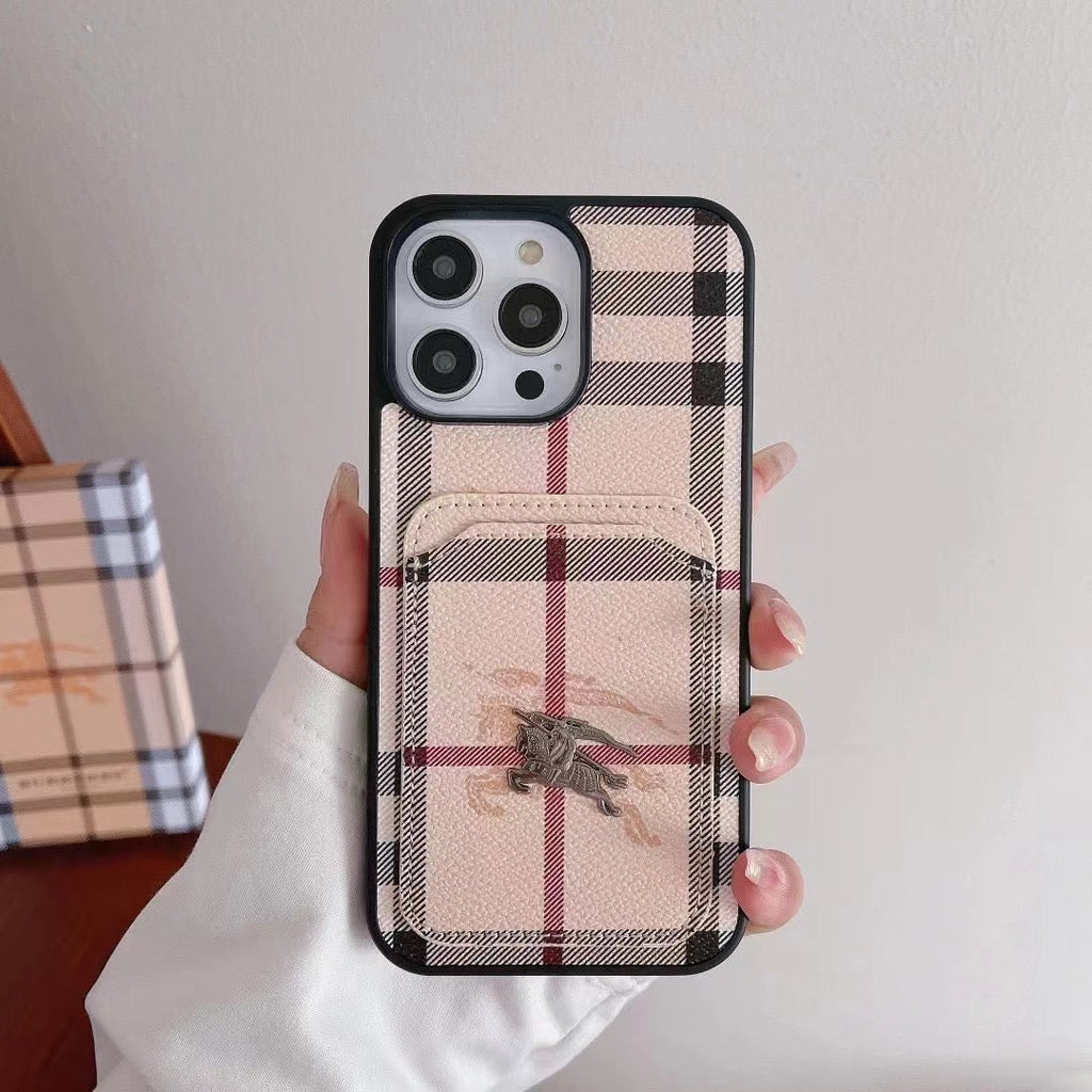 Beige Hartschalenhülle für iPhone
