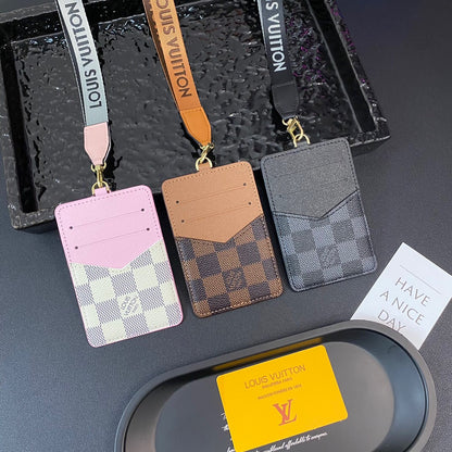 Trendy Portable Work Card Holder