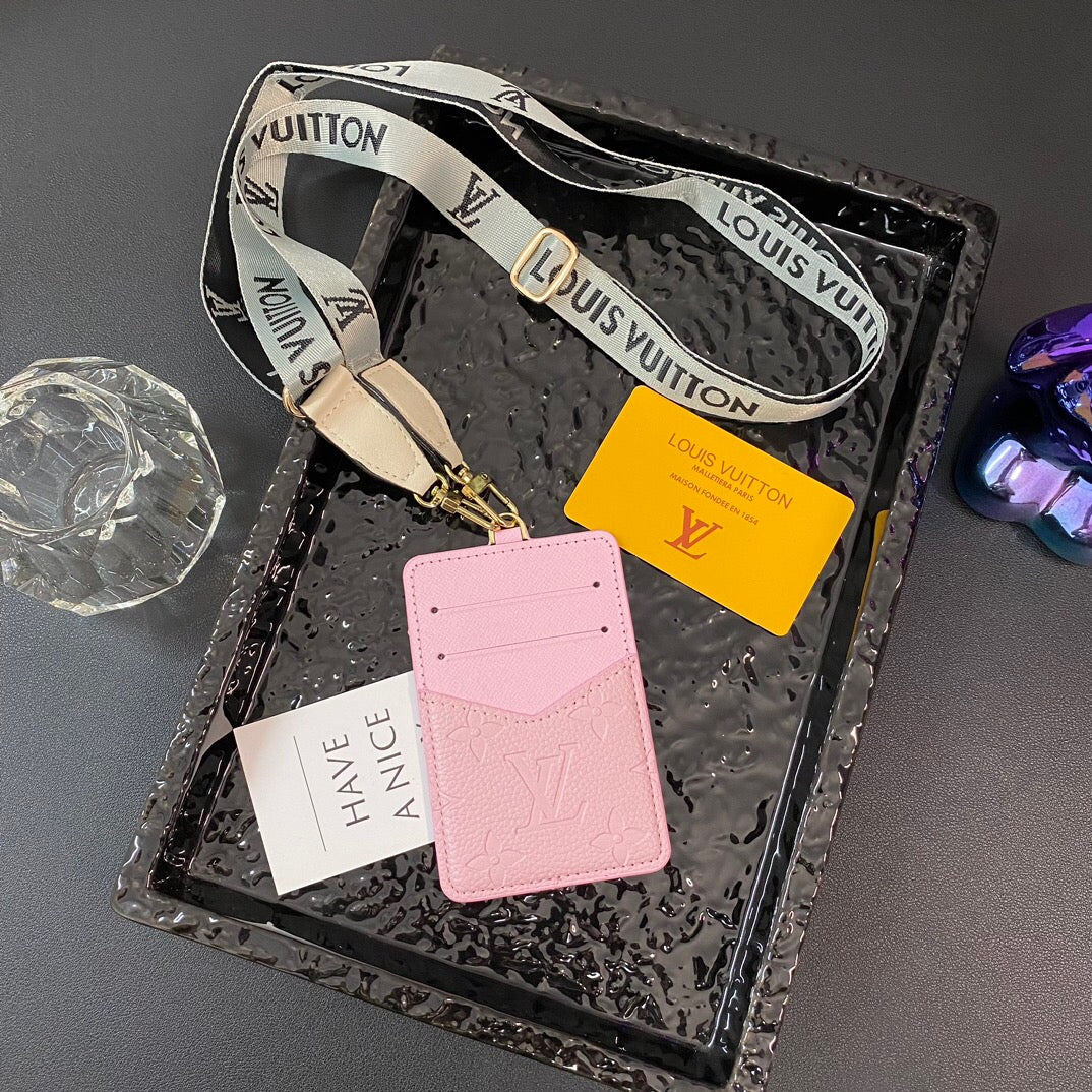 Pretty Portable Work Card Holder