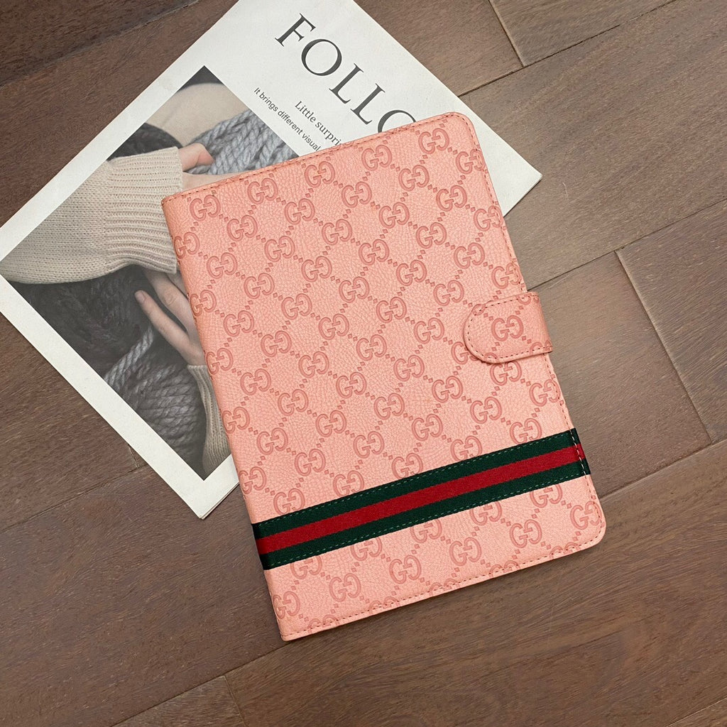 Trendy iPad-Hülle mit geprägtem Design