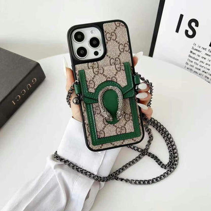 Colorful Card Holder Phone Case For iPhone