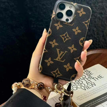 Full Brown Chain Phone Case For iPhone