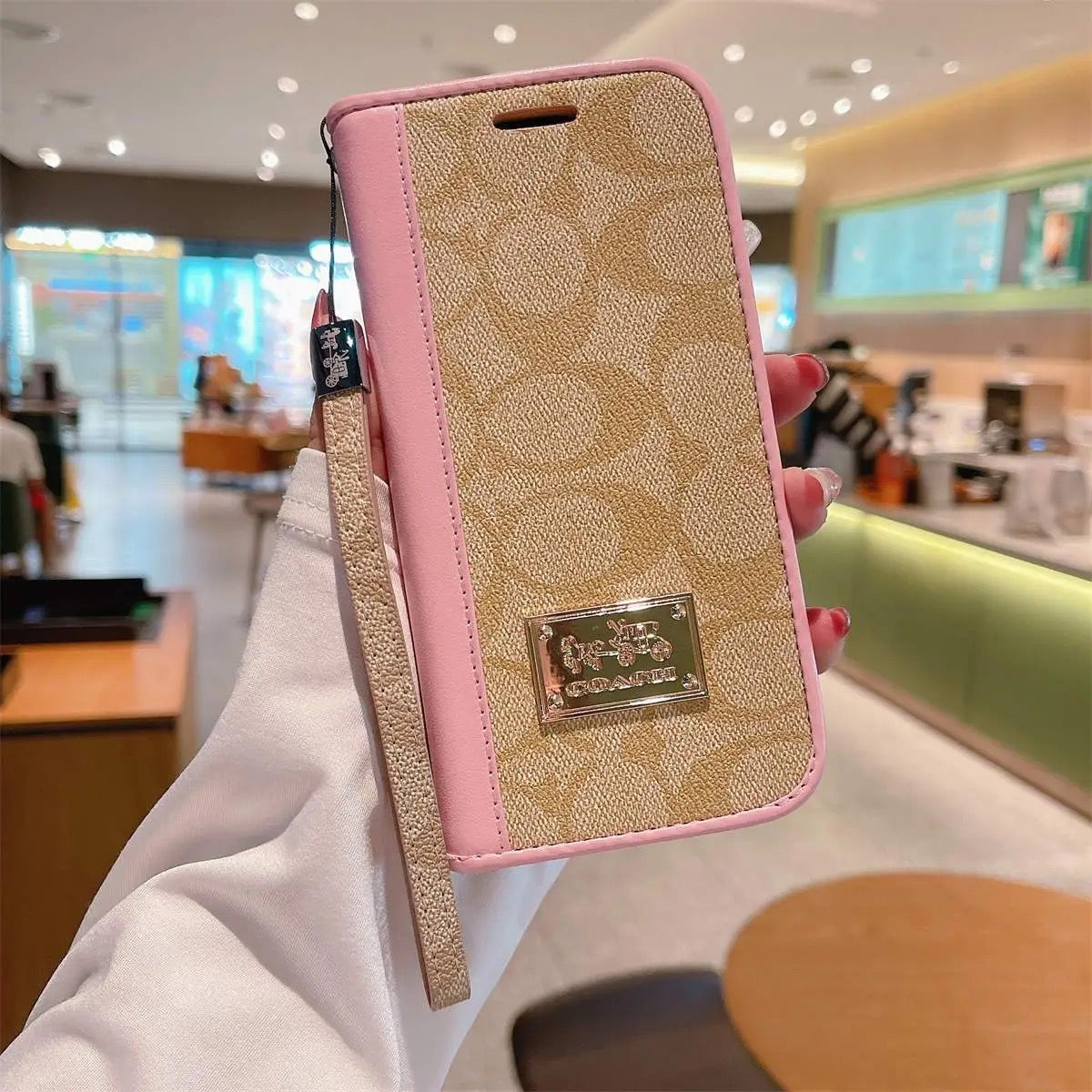 Lustige Leder-Handyhülle für iPhone