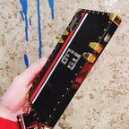 Schwarz-Rote Galaxy-Hülle für Samsung