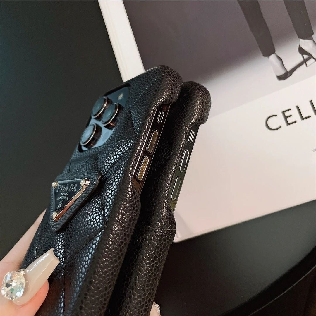 Black Fashion Phone Case For iPhone – AIRGAGAFASOUL