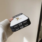 Embroidered Gold Phone Case For iPhone