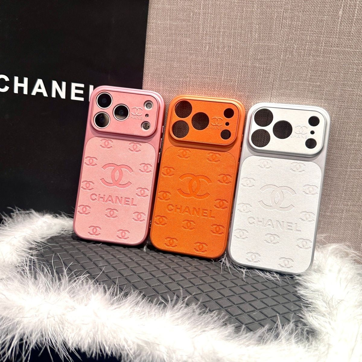 Embossed Design Phone Case For iPhone