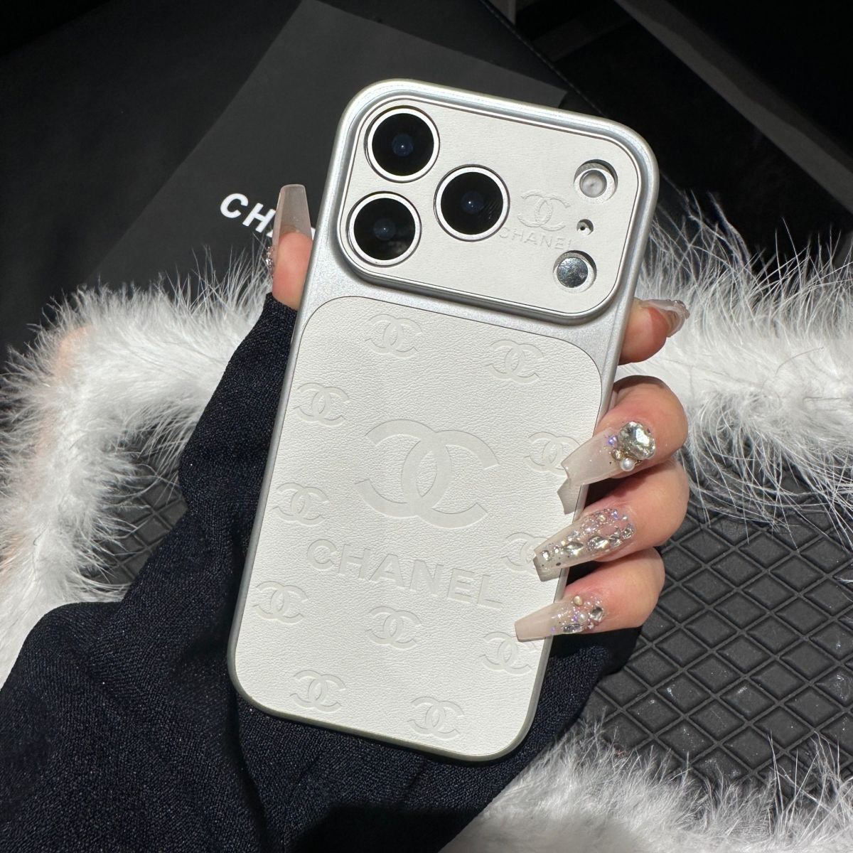 Embossed Design Phone Case For iPhone