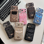Custodia per telefono con design a catene per iPhone