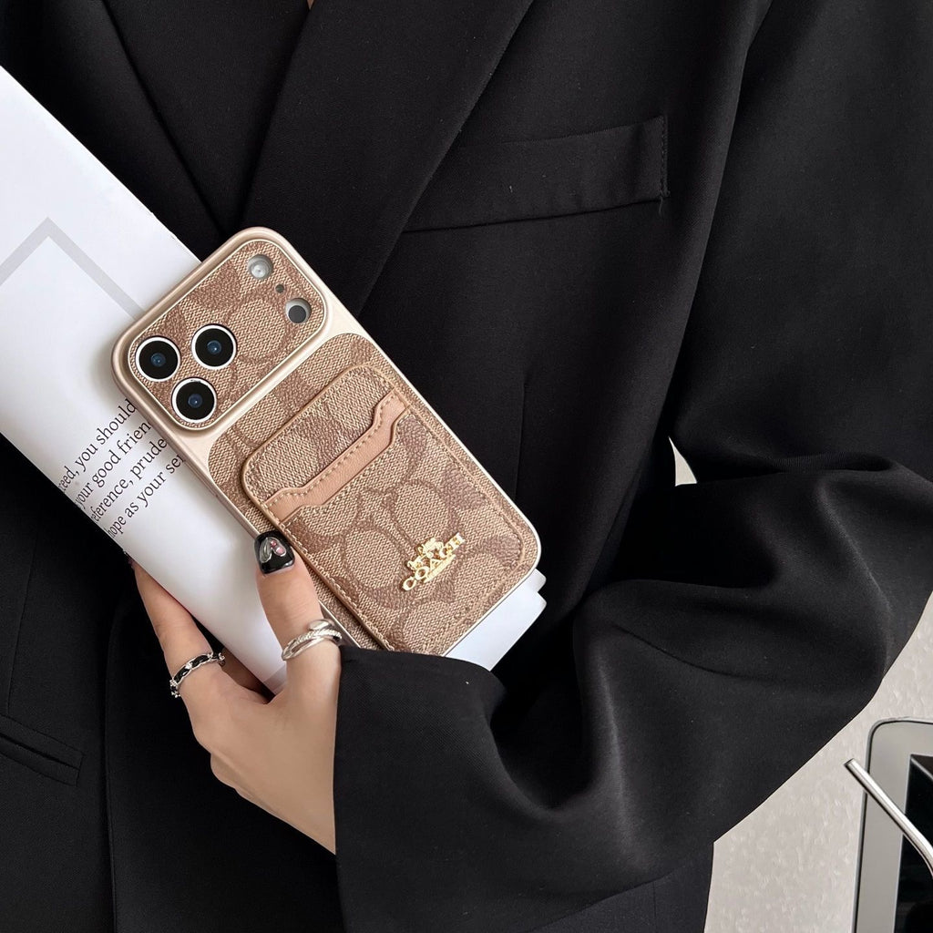 Custodia per telefono con design a catene per iPhone
