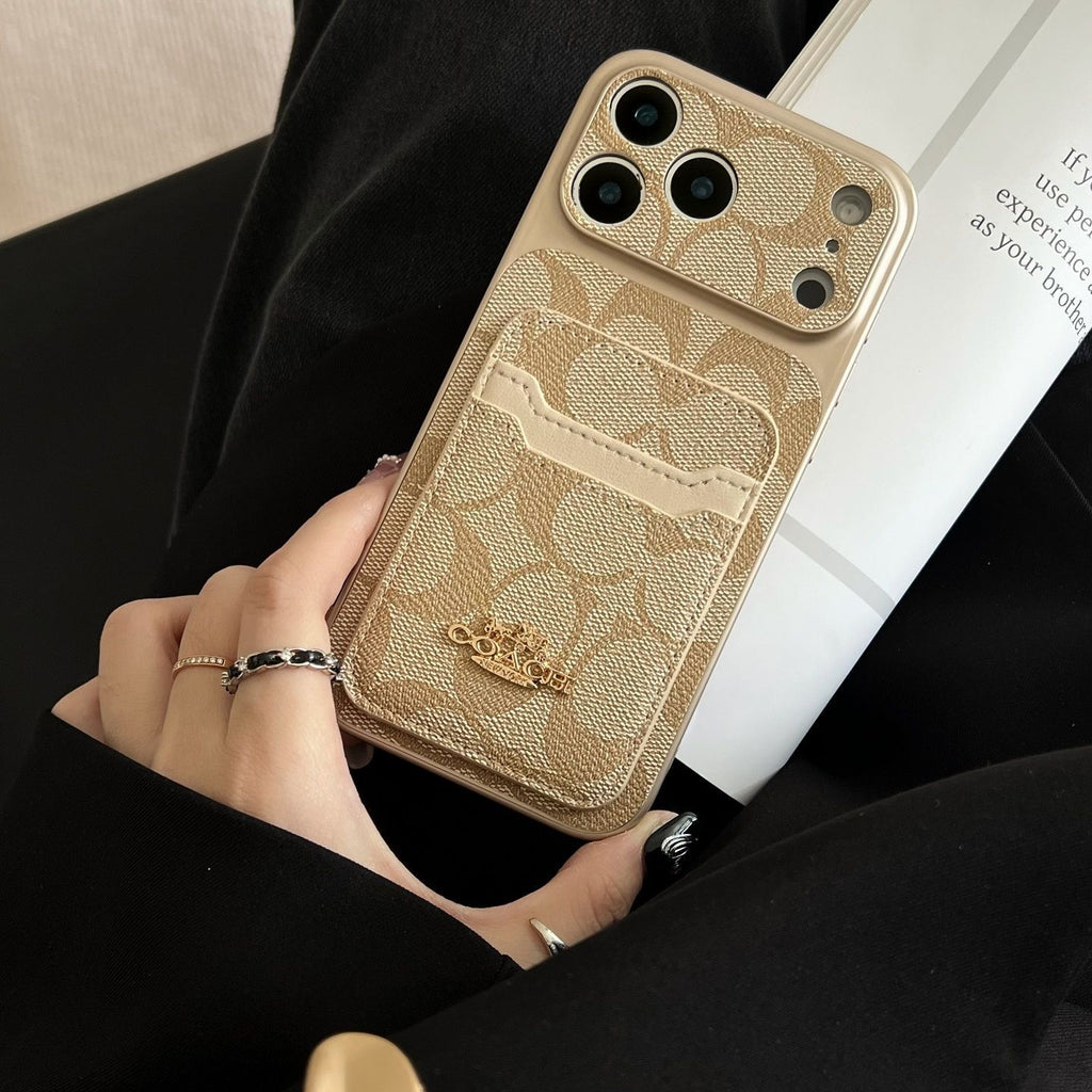 Custodia per telefono con design a catene per iPhone