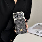 Custodia per telefono con design a catene per iPhone