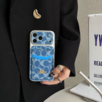 Custodia per telefono con design a catene per iPhone