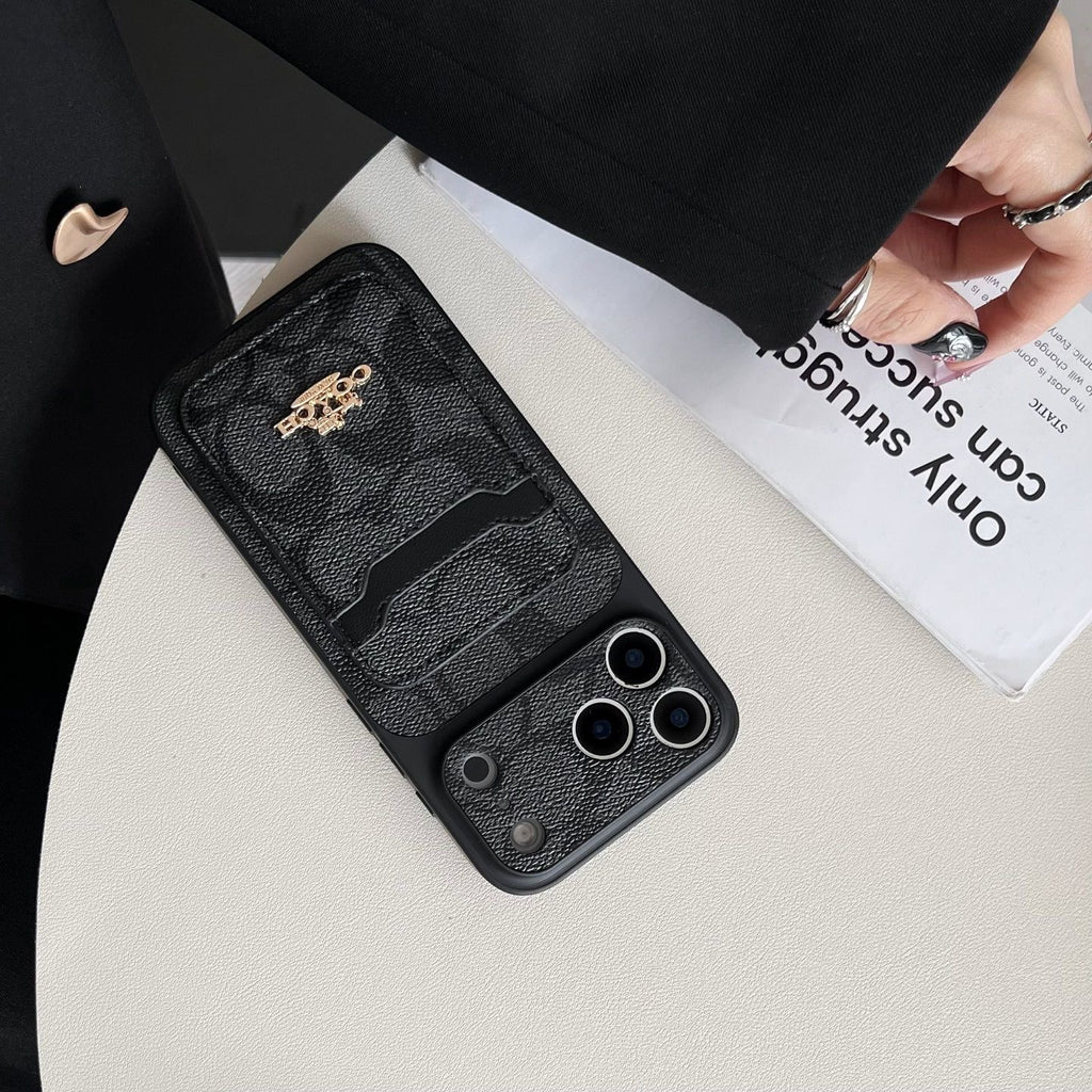 Custodia per telefono con design a catene per iPhone